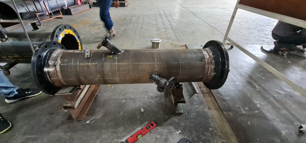 Flowmeter pipe spool design, fabrication and testing