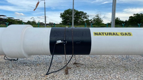 Flow measurement services with Ultrasonic Clamp-on meter for Petronas